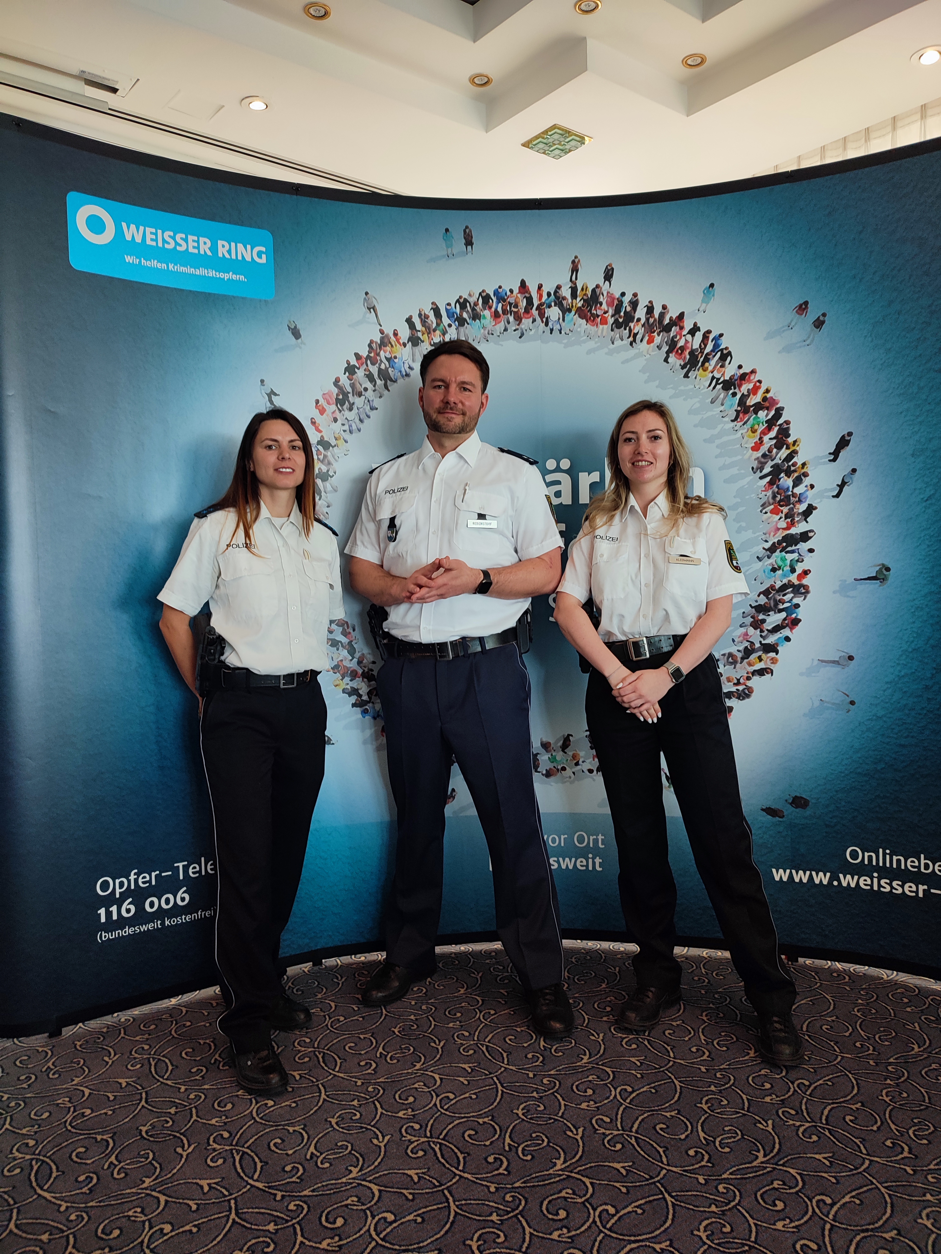 Polizeioberkommissar Paul Rebenstorf und Team