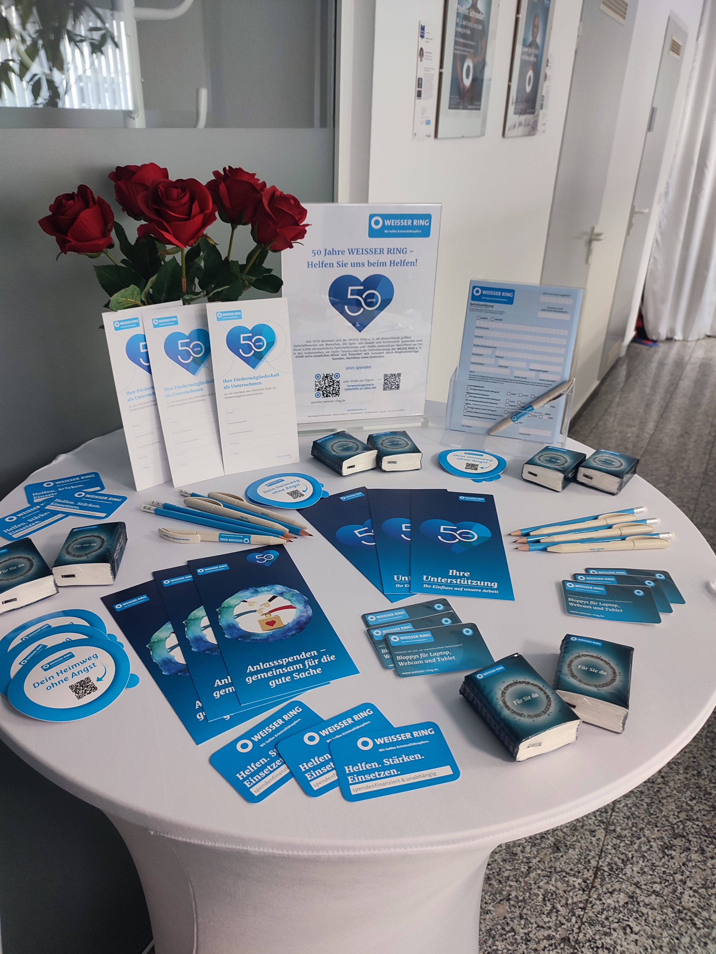 WEISSER RING-Infomaterialien