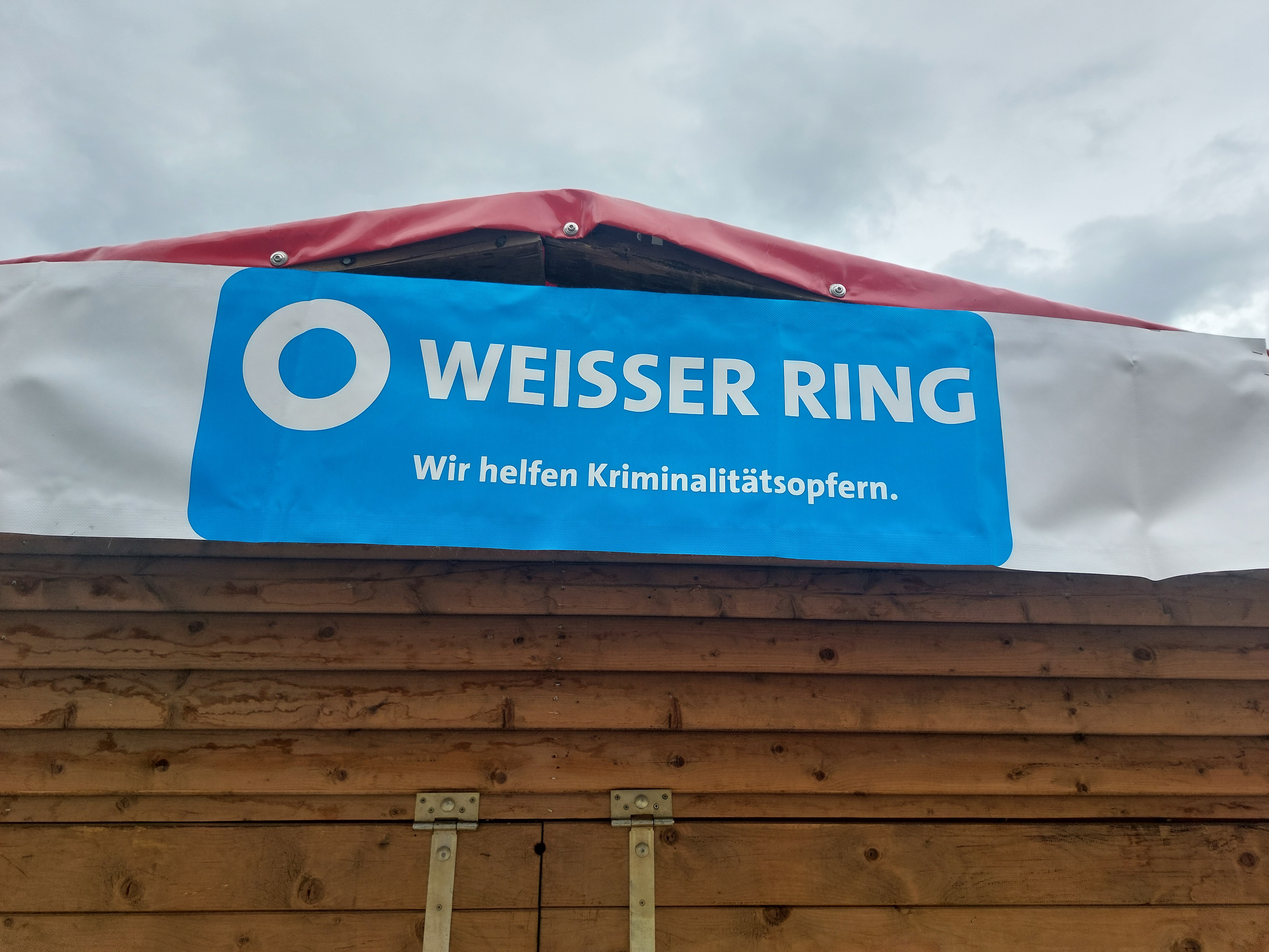 WEISSER RING Stand in Bernburg