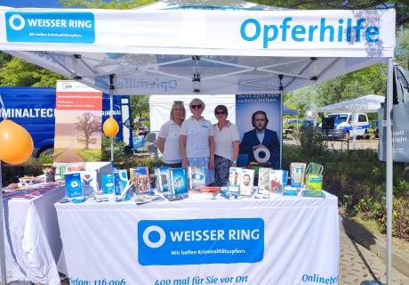 Infostand WEISSER RING